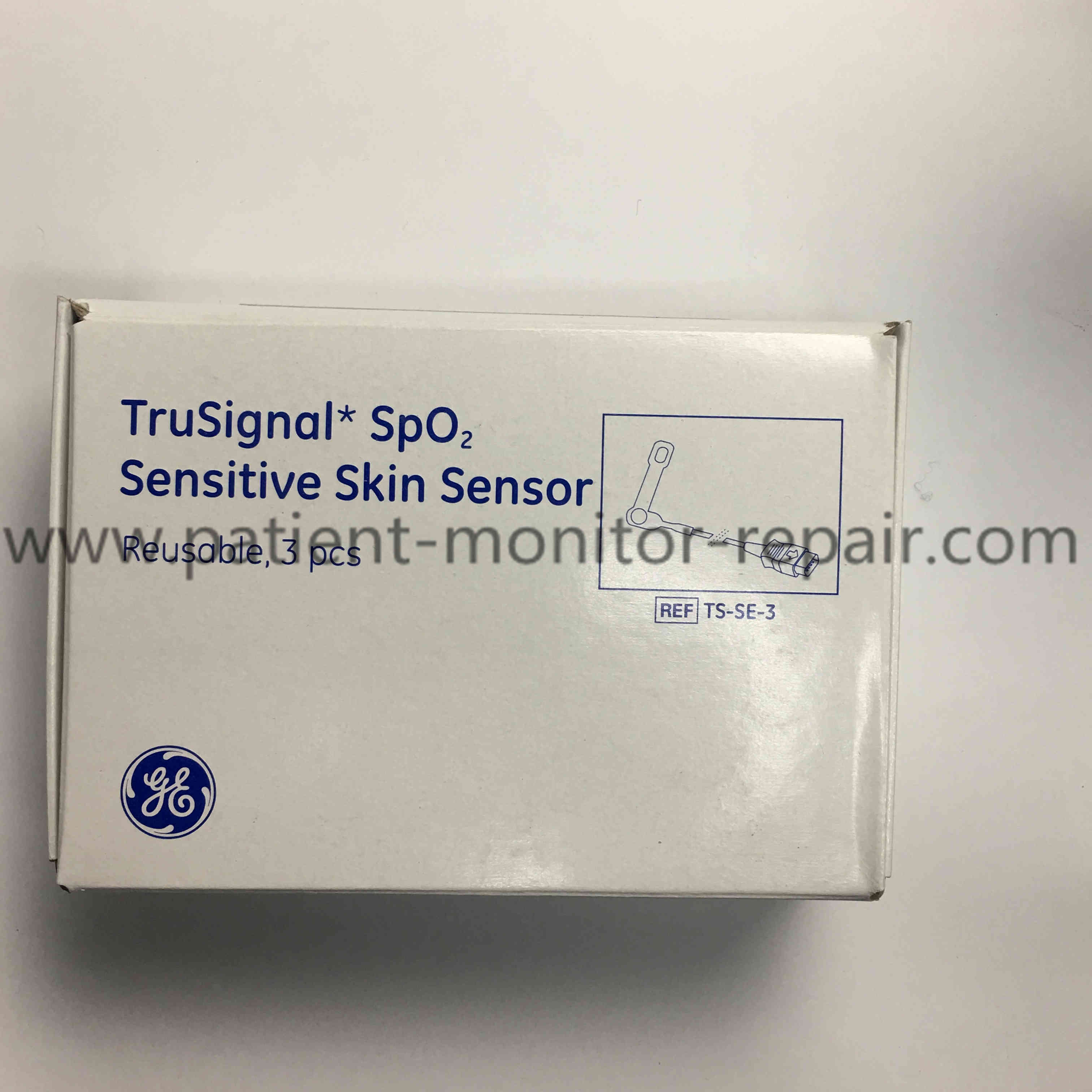 GE Datex-Ohmeda TruSignal SpO2 Sensitive Skin Sensor Reusable TS-SE-3 2073343-001 - 8.jpg