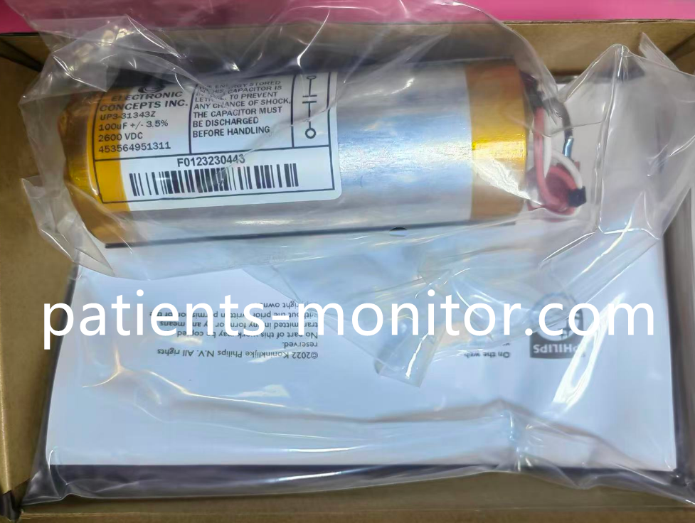 PHILIPS DFM100 XL+ Defibrillator Capacitor PN 453564951311 New Original 100μF 2600VDC