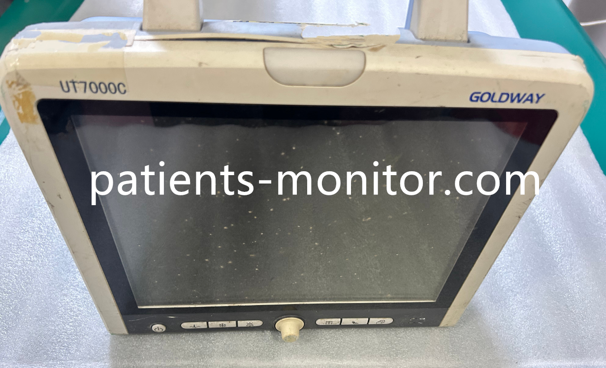 UT7000C Multi-Parameter Patient Monitor with ECG, SpO2, NIBP, PR, RESP, and Temperature Monitoring