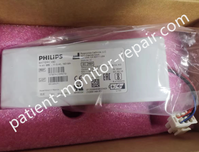 Philips V60 Ventilator Battery 14.4V 11.0Ah 163Wh REF 1076374(1058272) LOT M91484-P1