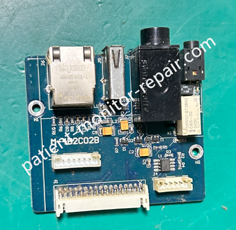 Philips Goldway UT7000C Patient Monitor Network Card USB Interface Board M-4B2C02B